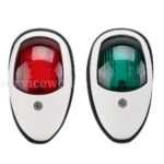 1Pair LED Navigation Lights Nav Lamp Side Mount Port Starboard Marine Yacht Boat - Image 3