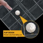 1X Coin Collection Album Storage Book Case Folder Holder Penny Collecting 60 NEW - Image 4