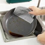 1-10X Multipurpose Wire Dishwashing Rags for Wet and Dry, Wire Dishwashing Rag - Image 6