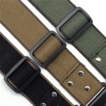 1/2Adjustable Acoustic Guitar Strap Fashion Pure Cotton For Electric Guitar Bass - Image 7