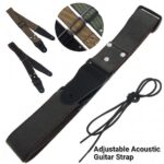 1/2Adjustable Acoustic Guitar Strap Fashion Pure Cotton For Electric Guitar Bass - Image 3