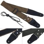 1/2Adjustable Acoustic Guitar Strap Fashion Pure Cotton For Electric Guitar Bass - Image 4