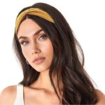 1/2PCS Women Girls Knotted Headband Twist Knot Head Wrap Elastic Hair Band - Image 4