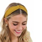 1/2PCS Women Girls Knotted Headband Twist Knot Head Wrap Elastic Hair Band - Image 7
