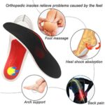1/2Pairs Foot Arch Support Plantar Fasciitis Insoles Insert Orthotic Shoes Pad - Image 3