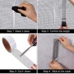 1/2Window Door Repair Tape Fly Screen Insect Repellent Repair Tape Self Adhesive - Image 3