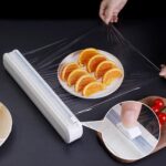 1/2X Food Wrap Plastic Dispenser Cutter Foil Film Storage Holder Box Kitchen AU - Image 3
