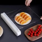 1/2X Food Wrap Plastic Dispenser Cutter Foil Film Storage Holder Box Kitchen AU - Image 7