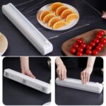 1/2X Food Wrap Plastic Dispenser Cutter Foil Film Storage Holder Box Kitchen AU - Image 6