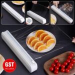 1/2X Food Wrap Plastic Dispenser Cutter Foil Film Storage Holder Box Kitchen AU