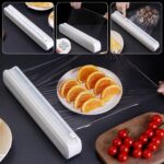 1/2X Food Wrap Plastic Dispenser Cutter Foil Film Storage Holder Box Kitchen AU - Image 5
