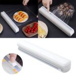 1/2X Food Wrap Plastic Dispenser Cutter Foil Film Storage Holder Box Kitchen AU - Image 4