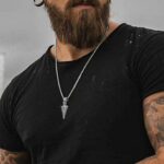 1/2/3PCS Jewelry Chain Punk Style ARROWHEAD Pendant Necklace Men Women Pendant - Image 4