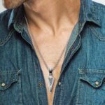 1/2/3PCS Jewelry Chain Punk Style ARROWHEAD Pendant Necklace Men Women Pendant - Image 5