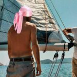 1/2/4x Unisex Men Women Bandana Durag Headwear Soft Silk Pirate Cap Wrap Fashion - Image 3