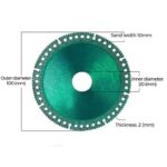 1/2x Composite Multifunctional Cutting Saw Blade Ultra-thin Cutting Disc 100 - Image 2