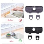1/2x Kitchen Faucet Storage Rack Holder Soap Sponges Caddy Organizer Sink Basket - Image 3