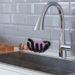 1/2x Resin Wall Mounted Soap Holder Rack Adhesive Hand Shape Storage Holder - Image 7