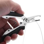 1/2x Stainless Steel Fishing Plier Braid Mono Line Cutters Pliers Split RingTool - Image 7
