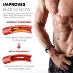 1/2x Ultrasonic High-Tech Body Shape Wristband Lymph Drainage Magnetic Bracelet - Image 6