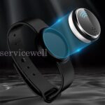 1/2x Ultrasonic High-Tech Body Shape Wristband Lymph Drainage Magnetic Bracelet - Image 7
