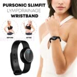1/2x Ultrasonic High-Tech Body Shape Wristband Lymph Drainage Magnetic Bracelet - Image 2