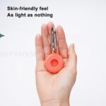1/3pcs Silicone Protective Case Cover Location Tracker Keyring For Apple AirTag - Image 6