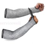 1 Pair Protective Arm Sleeve Guard Cut Proof Anti Cut-Resistant Safety Gloves AU - Image 6