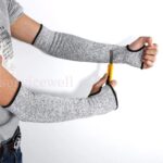 1 Pair Protective Arm Sleeve Guard Cut Proof Anti Cut-Resistant Safety Gloves AU - Image 7