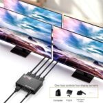 1 in 4 out HDMI Splitter Box Hub HD 1080p Port Amplifier Universal For PC TV - Image 3