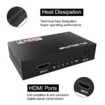 1 in 4 out HDMI Splitter Box Hub HD 1080p Port Amplifier Universal For PC TV - Image 7