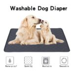 1pc/2pcs Washable Reusable Pet Training Pads Pee Mat Absorbent Cushion Bed - Image 2
