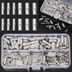 200pcs Copper Butt Splice Connectors Terminal Cable Crimp Solder 12-10AWG AU - Image 7