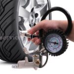 220 PSI Tyre Pressure Gauge Air Tire Inflator Meter Car Pump Hose Compressor AU - Image 2