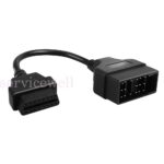 22Pin OBD1 To 16Pin OBD2 Converter Adapter Cable For Toyota Diagnostic Scanner - Image 2