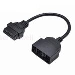 22Pin OBD1 To 16Pin OBD2 Converter Adapter Cable For Toyota Diagnostic Scanner - Image 3