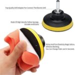 22pcs Polishing Sponge Pads Kit Set For Car Buffing Waxing Polisher Clean Drill - Image 7