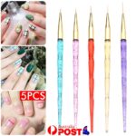 23pcs Nail Art Design Brushes Set Dotting Painting Drawing Polish Pen Tools Kit - Image 4