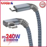 240W Type C to USB-C Cable Quick Fast Charging Data Cable for Samsung Huawei