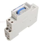 24 Hours Mechanical Programmable Din Rail Timer Switch Relay 220V AC 16A - Image 4