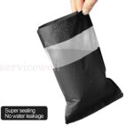 25/50/100pcs Window Pouches Black Matt Stand up Foil Bag Heat Seal Food Zip - Image 5