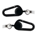 2PCS Retractable Badge Holder Security ID Pull Key Tag Clip Doctor Card Holders - Image 5
