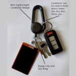 2PCS Retractable Badge Holder Security ID Pull Key Tag Clip Doctor Card Holders - Image 6