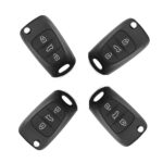 2X 3 Button Flip Key Remote Case/Shell/Blank For Hyundai i30 i20 Elantra - Image 2