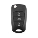 2X 3 Button Flip Key Remote Case/Shell/Blank For Hyundai i30 i20 Elantra - Image 7