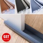2X Double Sided Door Snake Air Draft Wind Dust Stopper Seal Sealing Strip Guard