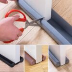 2X Double Sided Door Snake Air Draft Wind Dust Stopper Seal Sealing Strip Guard - Image 2