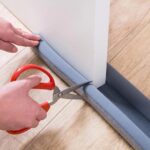 2X Double Sided Door Snake Air Draft Wind Dust Stopper Seal Sealing Strip Guard - Image 3