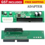 2X PATA IDE TO SATA Converter Adapter Plug Play 7+15 Pin 3.5/2.5 SATA HDD DVD