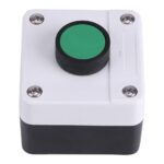 2X Weatherproof Green Push Button Switch One Button Control Box ForGate Opener - Image 5